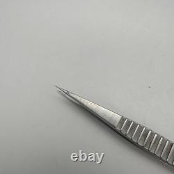 Dumont S&T JFL-3DZ Vessel Dilator Forceps 13.5cm, 0.3mm Straight Tips Instrument