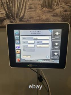 EDWARDS LIFESCIENCES EV1000 HEMODYNAMIC MONITORING SYSTEM WithCABLES & Roll STAND