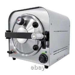 Efficient 14L Autoclave Sterilizer for Dental and Medical Use 900W 110V