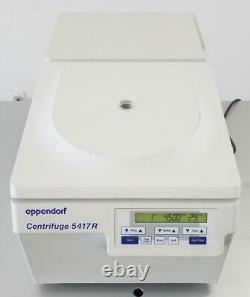 Eppendorf 5417R Refrigerated Centrifuge with F45-30-11 Rotor FULLY TESTED