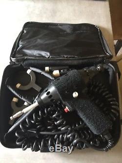 Erchonia Variable Percussor and Adjustor with 8 Attachments Case BONUS STAND