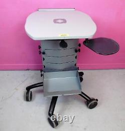 Ergotron Anthro (32- 42) POC Sit/Stand Hi/Low Stand Table Desk Cart 20x20 Top