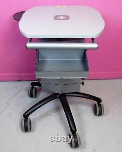 Ergotron Anthro (32- 42) POC Sit/Stand Hi/Low Stand Table Desk Cart 20x20 Top