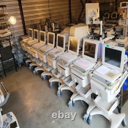 Exam Chair Hill w New Black Upholstery Grey Base Premier Used Medical Equipment