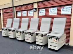 Exam Chair Hill w New Black Upholstery Grey Base Premier Used Medical Equipment