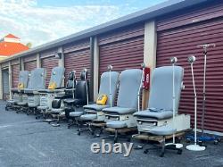 Exam Chair Ritter Midmark ENT 418 Black Uphlstry Premier Used Medical Equipment