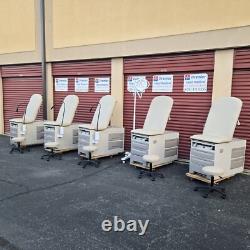 Exam Chair Ritter Midmark ENT 418 Black Uphlstry Premier Used Medical Equipment