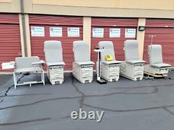 Exam Chair Ritter Midmark ENT 418 Black Uphlstry Premier Used Medical Equipment