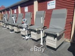 Exam Chair Ritter Midmark ENT 418 Black Uphlstry Premier Used Medical Equipment
