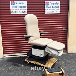 Exam Chair Table Med Spa 4 Functions Gray Upholst Premier Used Medical Equipment Exam Chair Table Med Spa 4 Functions Gray Upholst Premier Used Medical Equipment