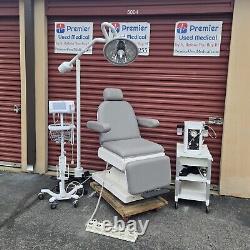 Exam Chair Table Med Spa Gio Pelle 4626 Graphite Premier Used Medical Equipment