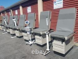 Exam Chair Table Med Spa Gio Pelle 4626 Graphite Premier Used Medical Equipment