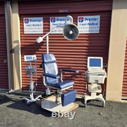 Exam Chair UMF 8612 Hydraulic ENT w Rotation Premier Used Medical Equipment