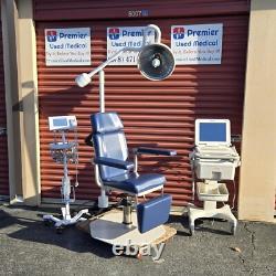 Exam Chair UMF 8612 Hydraulic ENT w Rotation Premier Used Medical Equipment