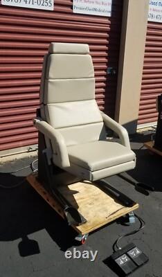 Exam Table Chair Midmark 413 New Cream Upholstery Premier Used Medical Equipment