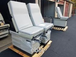 Exam Table Chair Midmark 413 New Cream Upholstery Premier Used Medical Equipment