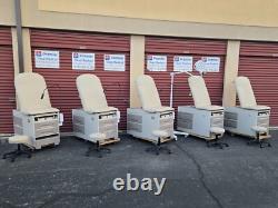 Exam Table Chair Model 5020 New Creme Upholstery Premier Used Medical Equipment