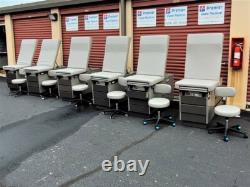 Exam Table Chair UMF 4010 New Graphite Upholstery Premier Used Medical Equipment