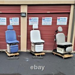 Exam Table Chair UMF 8677 w New Black Upholstery Premier Used Medical Equipment