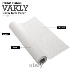 Exam Table Paper 18''X225' Disposable Smooth Medical Barrier Cover Roll Wide