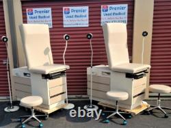 Exam Table Power UMF 5080 New Graphite Upholstery Premier Used Medical Equipment