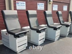 Exam Tables Enochs Medline w New Black Upholstery Premier Used Medical Equipment