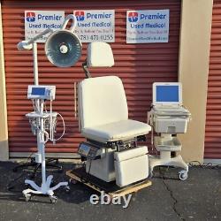 Exam Tables Enochs Medline w New Black Upholstery Premier Used Medical Equipment