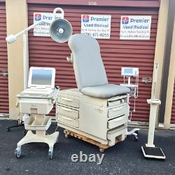 Exam Tables Enochs Medline w New Black Upholstery Premier Used Medical Equipment