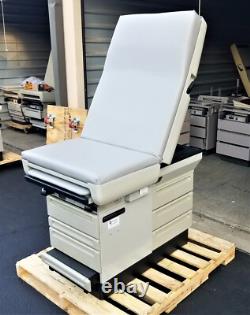 Exam Tables Midmark 404 w New Graphite Upholstery Premier Used Medical Equipment