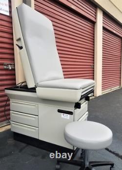 Exam Tables Midmark 404 w New Graphite Upholstery Premier Used Medical Equipment