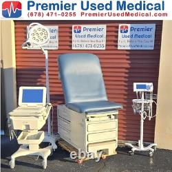 Examination Table UMF 4040 New Lt Grey Upholstery Premier Used Medical Equipment