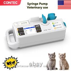 FDA Syringe Pump VET Veterinary Use Injection equipment 2.8''LCD rechargeable US