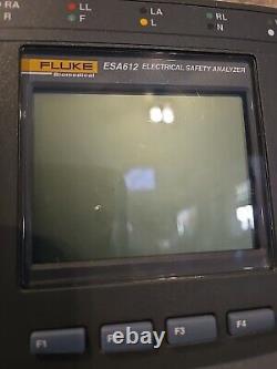 FLUKE ESA612 230V AC Electrical Safety Analyzer Medical Equipment Tester ESA-612