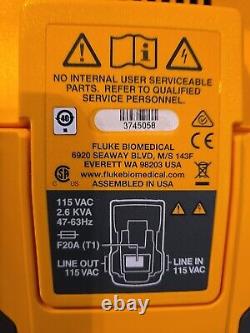 FLUKE ESA612 230V AC Electrical Safety Analyzer Medical Equipment Tester ESA-612