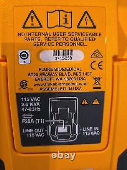 FLUKE ESA612 230V AC Electrical Safety Analyzer Medical Equipment Tester ESA-612