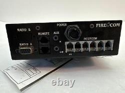 Firecom 110 Radio Interface 106-0270-00 Fire Medic Aviation Comm Equipment