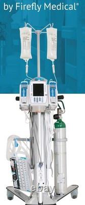 Firefly Medical IVEA 500A Mobile Ambulation Patient Cart Missing Front Wheels