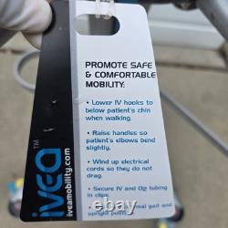 Firefly Medical IVEA 500A Mobile Ambulation Patient Cart Missing Front Wheels