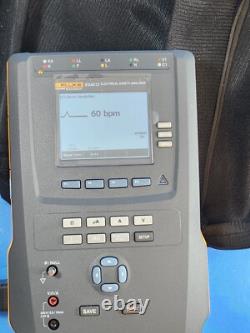 Fluke Biomedical ESA612 Medical Equipment Electrical Safety Analyzer Meter Test
