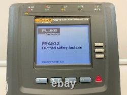 Fluke ESA612 115V Electrical Safety Analyzer Medical Equipment Tester FW 3.01