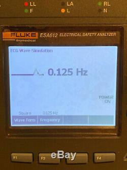 Fluke ESA612 Biomedical Electrical Safety Analyzer Medical Equipment Tester