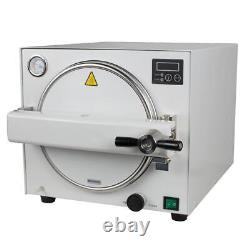 For Lab Medical Use Steam Sterilizer Autoclave 900W 110V For Dental Equipment
