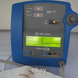 GE Dinamap Pro 100V2 Patient Monitor Medical System Works & Prints (DP110X-EN)