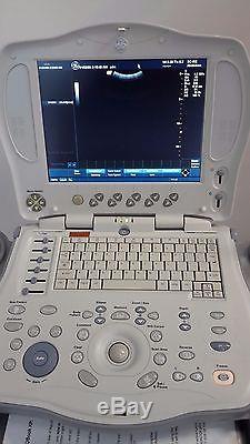 GE Logiq Book XP Portable Ultrasound SW 2.1.5 with 2 Probes E8C and 3C