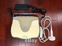 GE Logiq Book XP Portable Ultrasound with GE 3C-RS Curved Probe