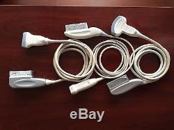 GE Logiq E Portable Ultrasound Machine with 3 RS Probes