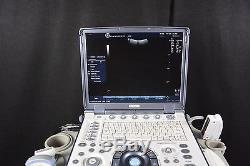 GE Logiq E Ultrasound with 8L-RS and 4C-RS Probes and Printer