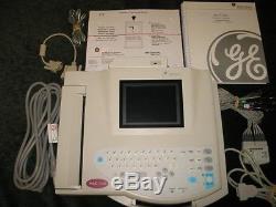 GE MAC 1200 ECG Machine Barely Used Interpretive EKG With Warranty