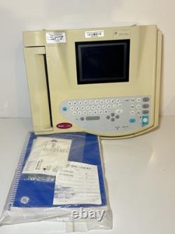 GE Medical Systems MAC 1200 EKG ECG Machine & Manuals Accessories GE Medical Systems MAC 1200 EKG ECG Machine & Manuals Accessories