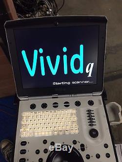 Ge VIVID Q Portable Ultrasound System With Cart